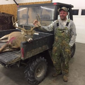 Archery buck shot on 11/11/2016